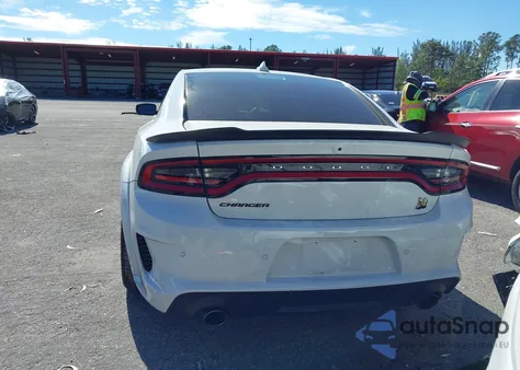 2023 Dodge Charger Scat Pack Widebody из США, поврежденный, VIN 2C3CDXGJXPH643474